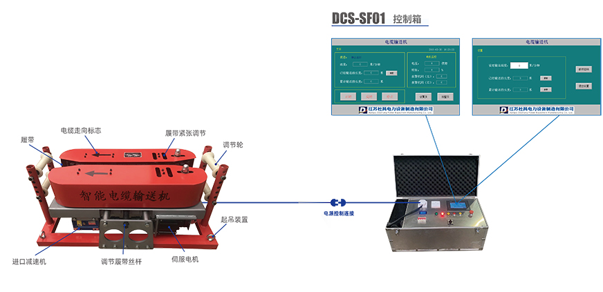 智能電纜輸送機參數